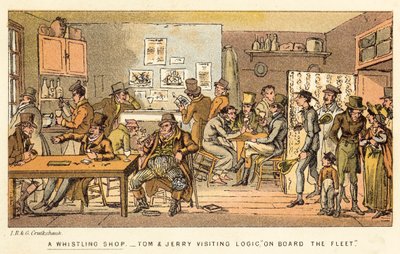Fütyülő bolt alkotó: Isaac, Robert and George Cruikshank