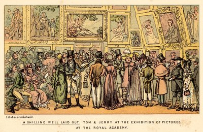 Jól kidolgozott shilling alkotó: Isaac, Robert and George Cruikshank