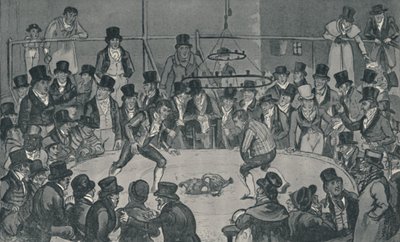 A királyi pilótafülkében, 1821, 1920. Művészek: Isaac Robert Cruikshank, George Cruikshank. alkotó: Isaac, Robert and George Cruikshank