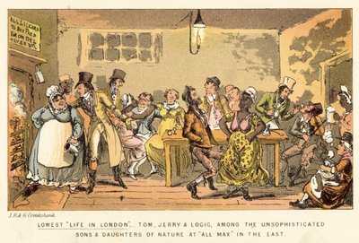 Legalacsonyabb élet Londonban alkotó: Isaac, Robert and George Cruikshank