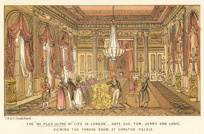 A londoni élet Ne Plus Ultra-ja alkotó: Isaac, Robert and George Cruikshank