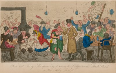Tom és Jerry álarcosok közé álcázzák a szentföldi „hátsó nyomornegyedekben” alkotó: Isaac, Robert and George Cruikshank
