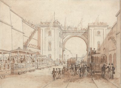 Megnyílik a Liverpool és a Manchester Railway alkotó: Isaac Shaw