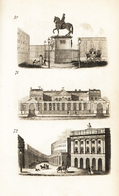 Charing Cross, Carlton House and the Quadrant, Regent Street alkotó: Isaac Taylor