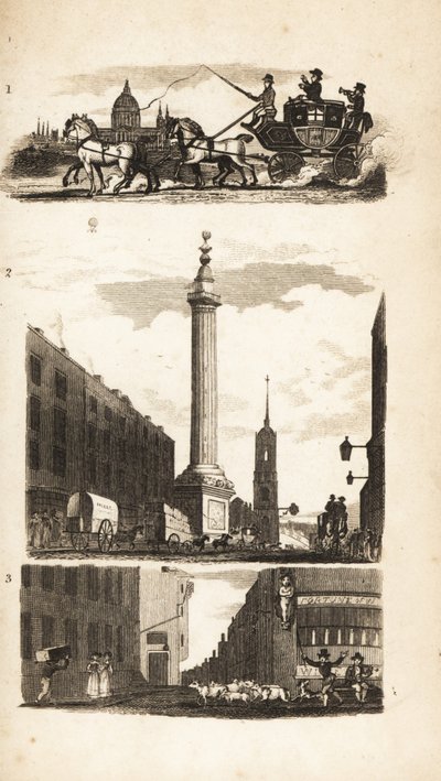 Vidékiek a színpadon, a Monument and Pie Corner alkotó: Isaac Taylor