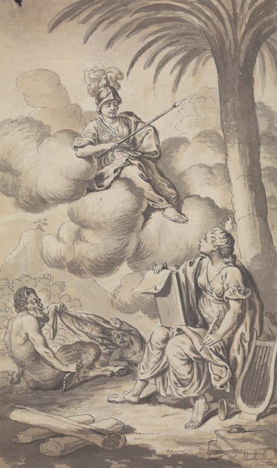 Town and Country Magazine - Frontispiece for Vol. 1772. IV alkotó: Isaac Taylor