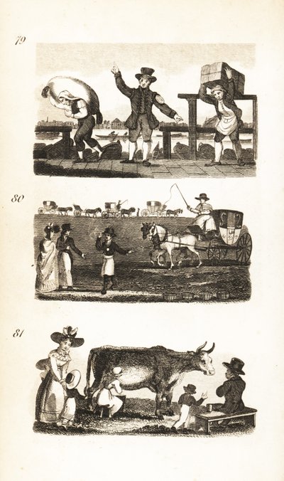 Waterman, Ticket Porter, Fellowship Porter, Coachstand és New Milk from the Cow alkotó: Isaac Taylor