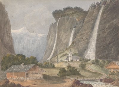 Staubbach, Lauterbrunnen (Svájc) alkotó: Isaac Weld