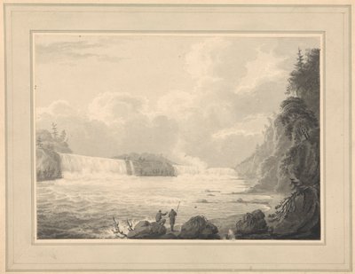 Kilátás a Niagara-vízesésre alkotó: Isaac Weld