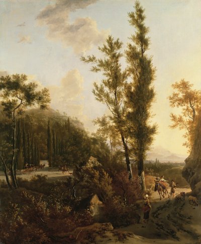 Tájkép alkotó: Isaac de Moucheron