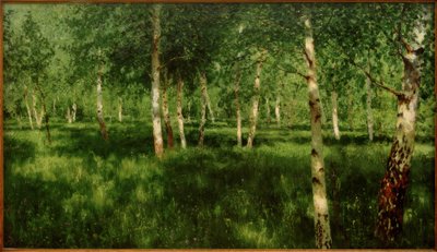 Birkenhain alkotó: Isaak Ilyich Levitan