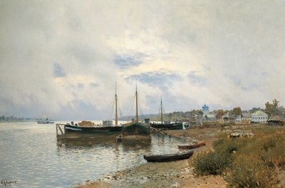 Eső után. Plyos, 1889. alkotó: Isaak Ilyich Levitan