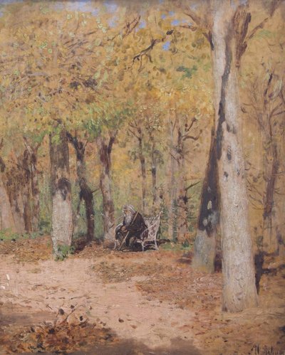Őszi töprengések, 1883 alkotó: Isaak Ilyich Levitan