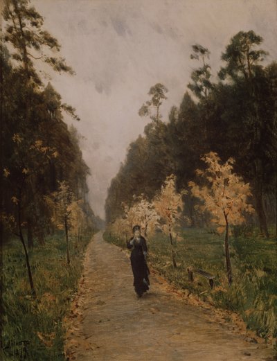 Őszi nap. Sokolniki, 1879 alkotó: Isaak Ilyich Levitan