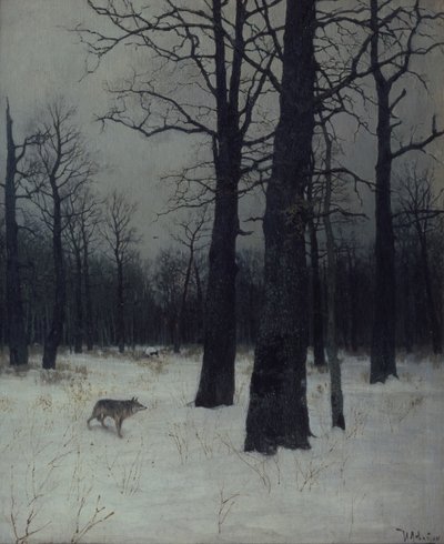 Erdő télen, 1885 alkotó: Isaak Ilyich Levitan