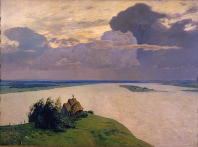 Az örök béke felett, 1894 alkotó: Isaak Ilyich Levitan