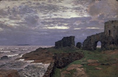 A múlt maradványai. Szürkület. Finnország, 1897 alkotó: Isaak Ilyich Levitan