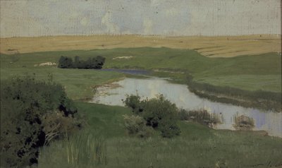 Kis Istra folyó, 1885-1886 alkotó: Isaak Ilyich Levitan