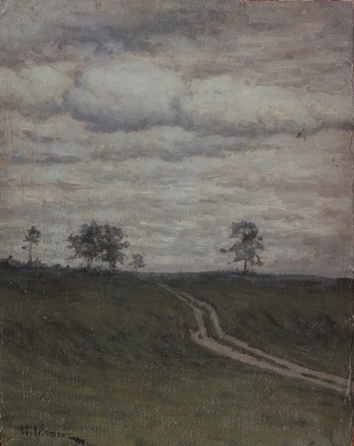 Alkonyat, 1899 alkotó: Isaak Ilyich Levitan