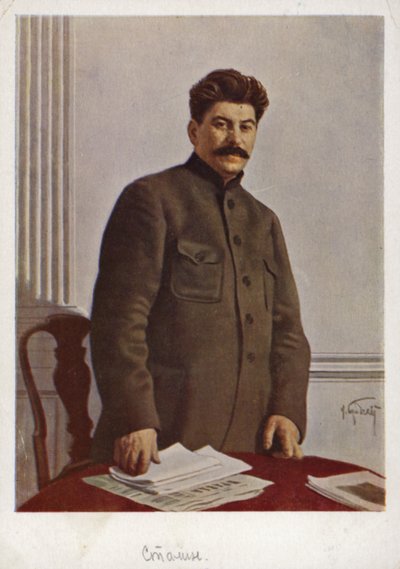 Joszif Sztálin, a szovjet bolsevik vezető alkotó: Isaak Israilevich Brodsky