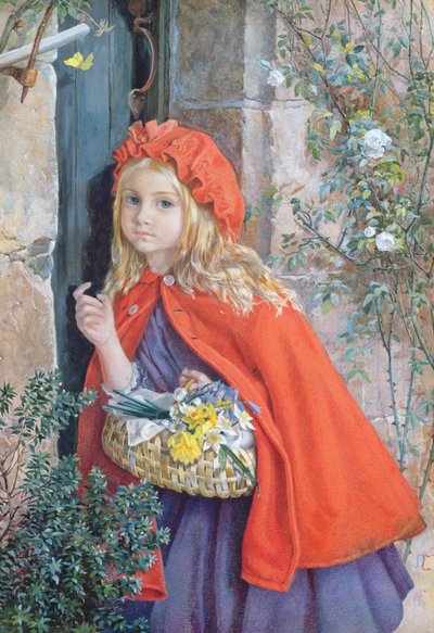 Piroska, 1862 (wc és gouache papíron) alkotó: Isabel Oakley Naftel