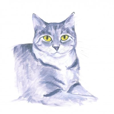 Figyelő macska alkotó: Isabelle Brent