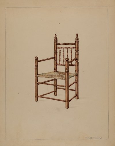 Szék alkotó: Isadore Goldberg