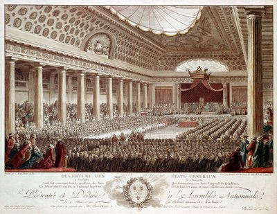 A versailles-i Főkúria megnyitása ... alkotó: Isidore Stanislas Helman