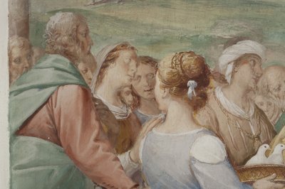 Részlet: Jézus bemutatása a templomban, 1623-34 alkotó: Isidoro Bianchi