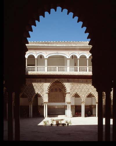 Mudejar művészet: kilátás a Lányok udvarára alkotó: Islamic School