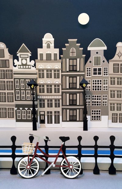 The City Sleeps, 2016 (papír) alkotó: Isobel Barber