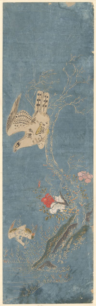 Sólyom kacsára vadászik alkotó: Isoda Kôryûsai (attributed to)
