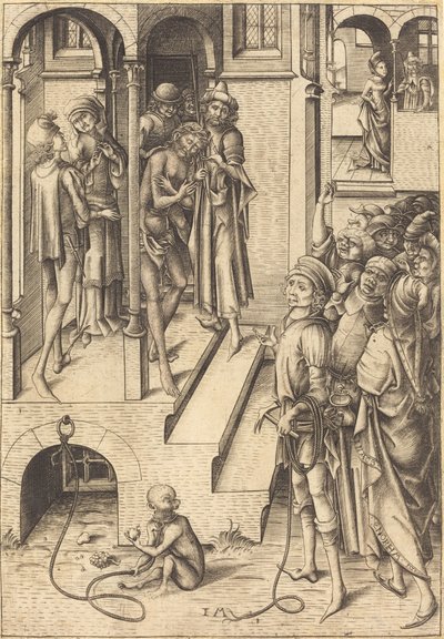 Íme az ember, c. 1480 alkotó: Israhel van Meckenem