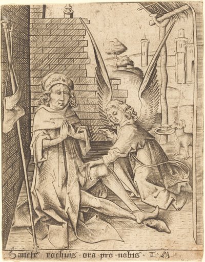 Saint-Roch alkotó: Israhel van Meckenem