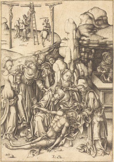 A Siralom c. 1480. alkotó: Israhel van Meckenem