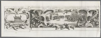 La Rochelle ostroma: 14. tábla, 1628-1630. alkotó: Israël Henriet