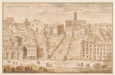A római Capitolium alkotó: Israël Silvestre