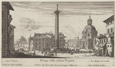 Piazza della Colonna Traiana alkotó: Israël Silvestre