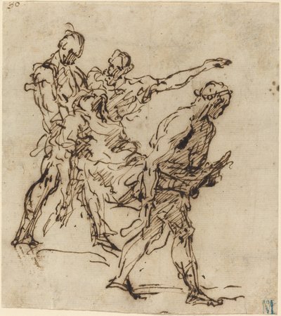 Testet hordozó figurák alkotó: Italian 17th Century