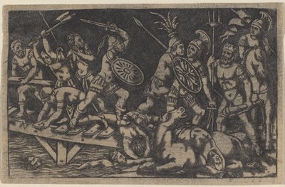 Horace Cocles alkotó: Italian 18th or 19th Century