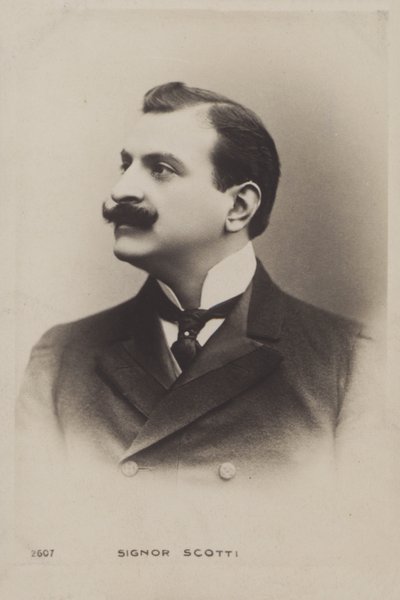 Antonio Scotti, olasz operabariton alkotó: Italian Photographer
