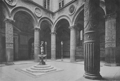 Firenze, Palazzo Vecchio, The Cortil (f/w fotó) alkotó: Italian Photographer
