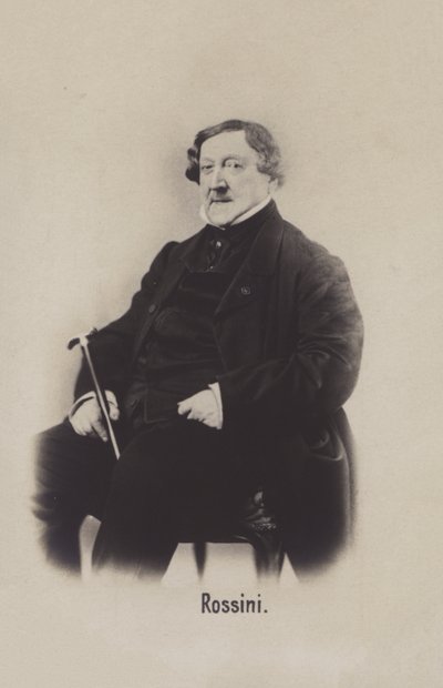 Gioachino Rossini olasz zeneszerző alkotó: Italian Photographer
