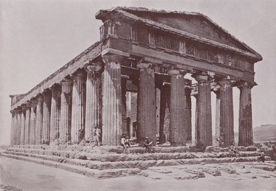 Olaszország: Concordia temploma, Agrigento (f/w fotó) alkotó: Italian Photographer