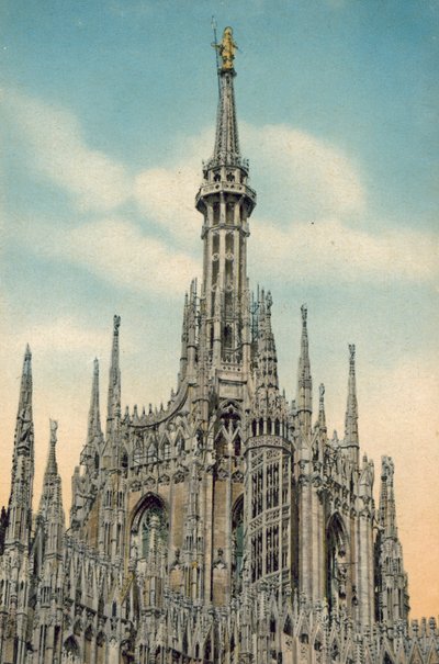 Milánó / Milan: La Madonnina (színes fénykép) alkotó: Italian Photographer
