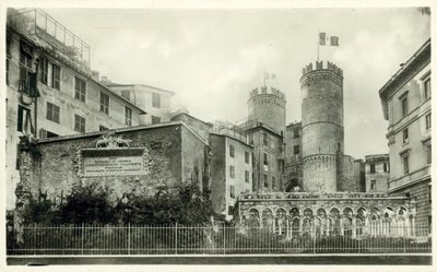 Kolumbusz Kristóf emlékműve, Genova, Olaszország alkotó: Italian Photographer