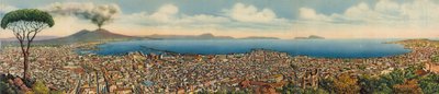 Nápoly / Nápoly: Nápoly: Panorama Generale (színes fotó) alkotó: Italian Photographer