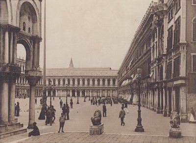 Piazza S Marco Dai Leoncini (f/w fotó) alkotó: Italian Photographer