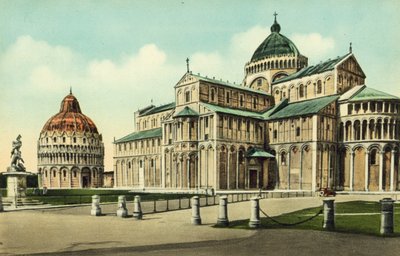 Pisa: A dóm (színes fotó) alkotó: Italian Photographer