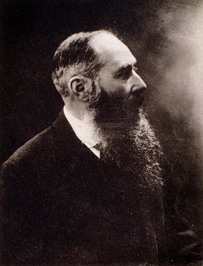 Guy Ropartz (1864-1955) francia zeneszerző portréja. alkotó: Italian Photographer